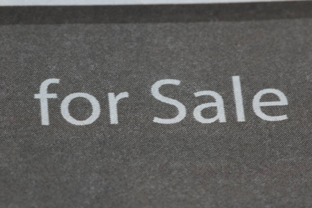 istock for sale word on paper background 858600686