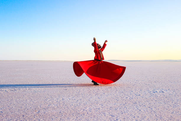 Dance of fire...Salt Lake, Turkey