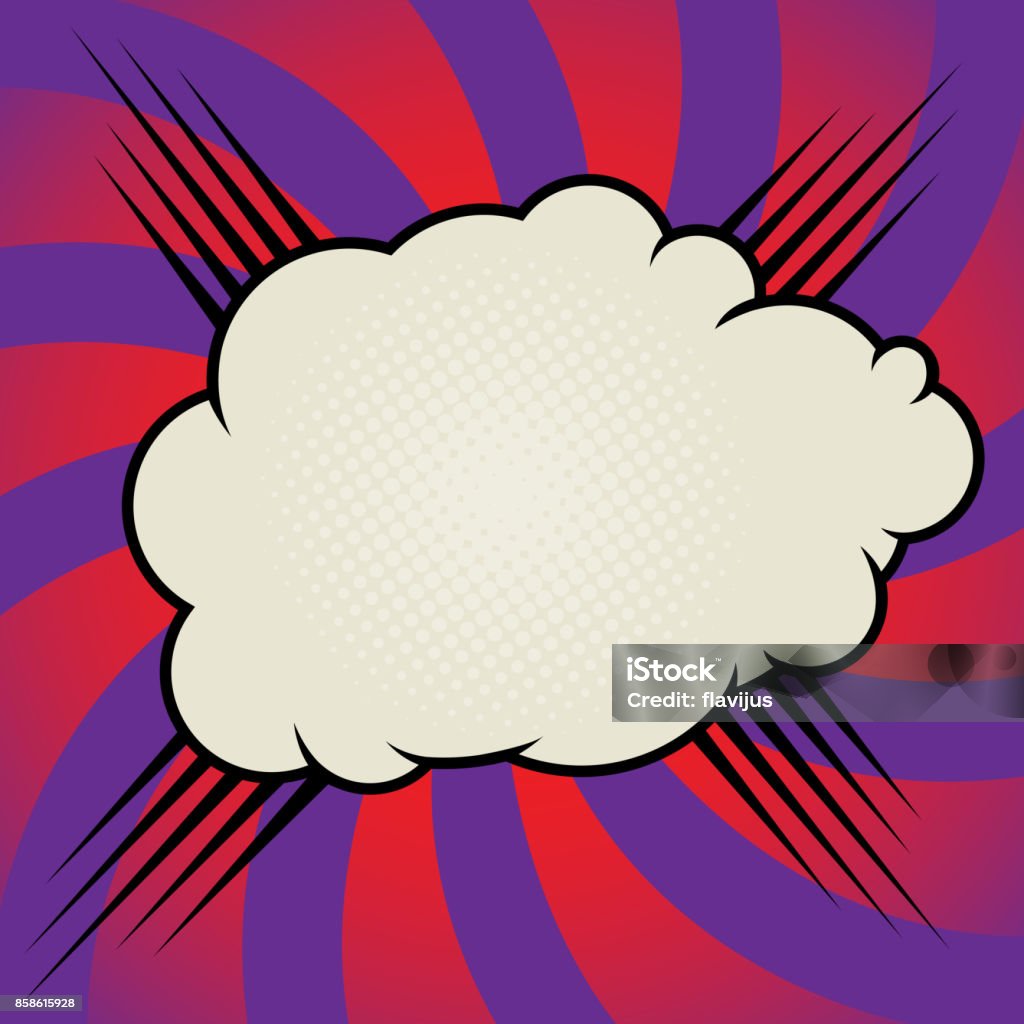 Monster Exploding Comic Comic Book Explosion Stock Illustration - Download Image Now - Abstract ...