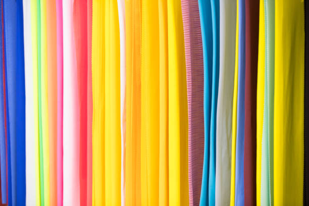 istock Colorful fabric samples for sale 858619256