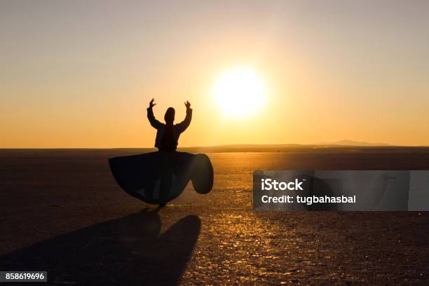 Dancing With The Sunsalt Lake Turkey Stock Photo - Download Image Now - Sufism, Horizontal, Dancing