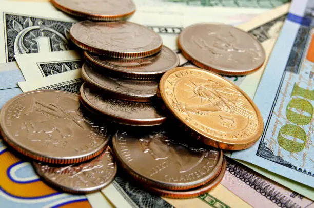 Photo of Cash American money.