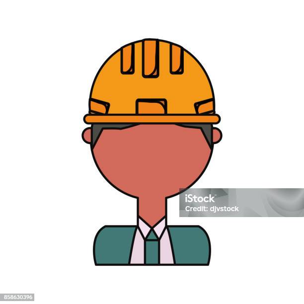 Man Engineer Vector Illustratio Stock Illustration - Download Image Now ...