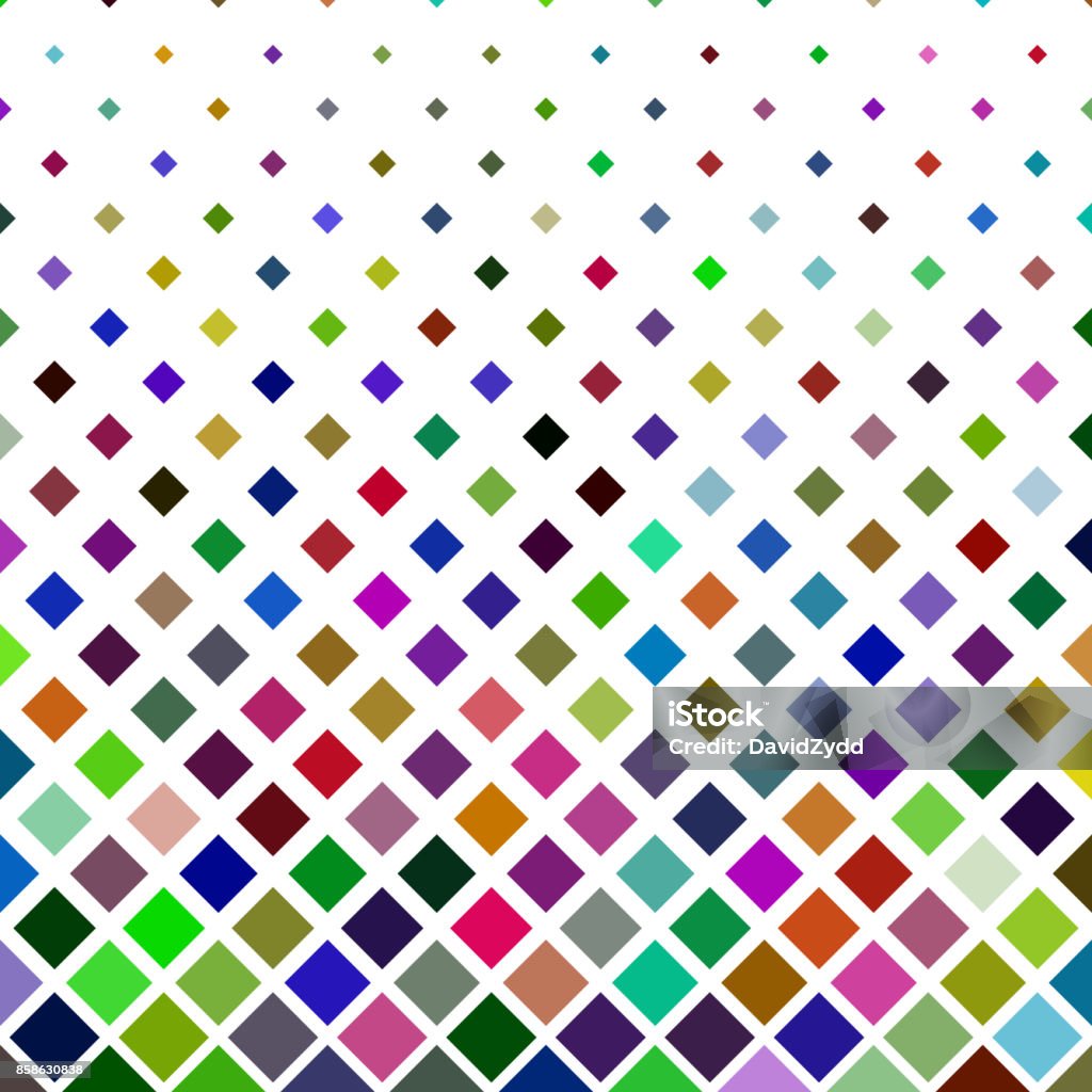 Square Colorful Colorful Square Pattern Background Vector Illustration From Diagonal ...