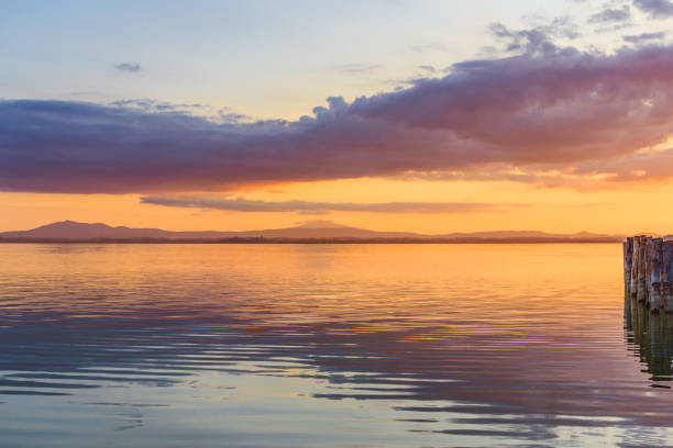 istock Sunset over Lake Trasimeno 858639444