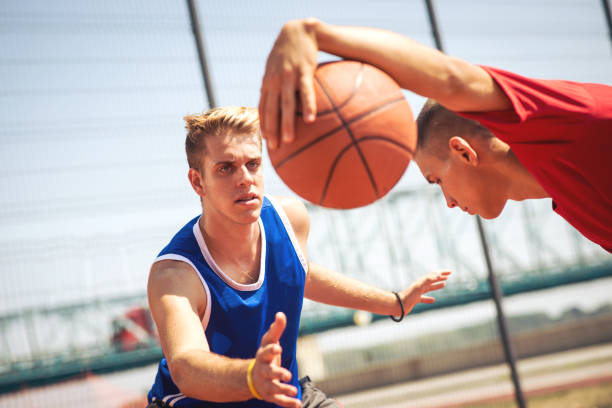 istock Best play maker in basketball league 858651132