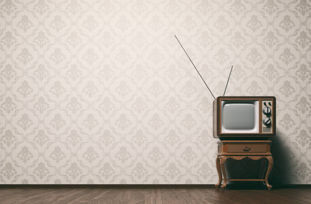 istock Vintage tv concept 858661930