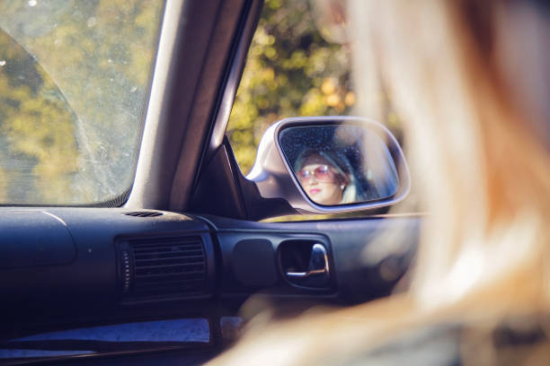 istock Young woman on a road trip 858671916