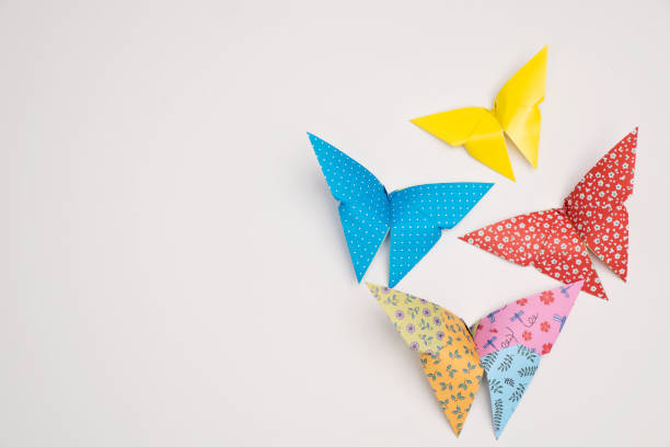 The butterflies origami