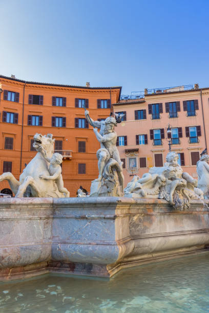 istock Neptune fountain in Piazza Navona, Rome, Italy. 858678344
