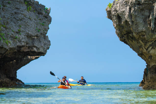 istock Sea kayaking in Okinawa 858688674
