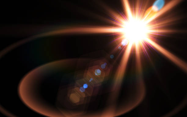 istock Abstract overlays background ,digital lens flare. 858706602