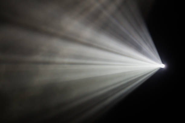 istock Rays theatrical spotlights on the stage during the performance. Lighting equipment. The lighting designer. Theatre arts 858707246