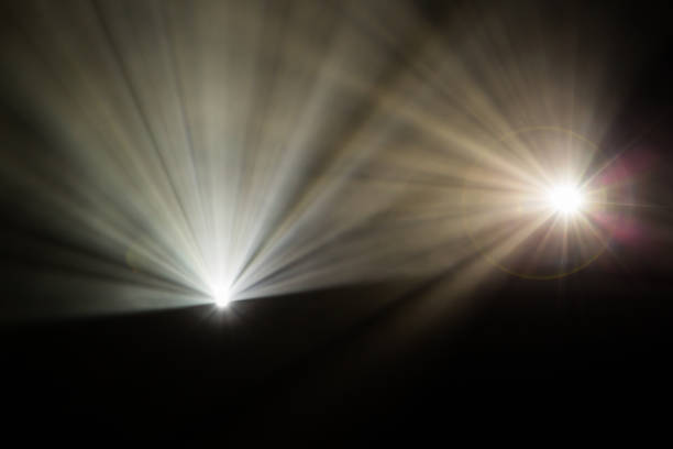istock Rays theatrical spotlights on the stage during the performance. Lighting equipment. The lighting designer. Theatre arts 858707258