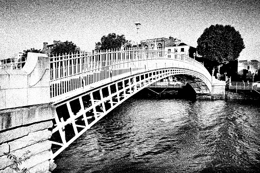 The most famous bridge in Dublin called 