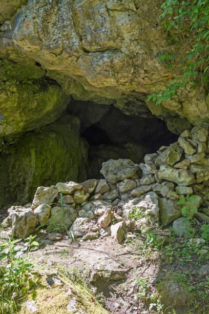istock cave near Hiasl hiking trail 858726582