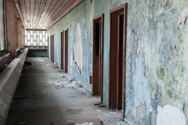 istock abandoned residence from the communist regime in Bulgaria 858741136