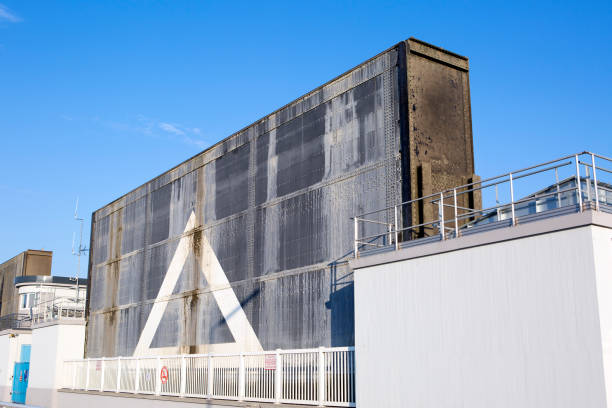 istock Large sluicegate, water lock at River Rhine 858741184