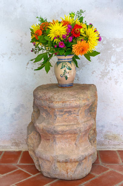 istock Bouquet of flowers in a pot 858762416