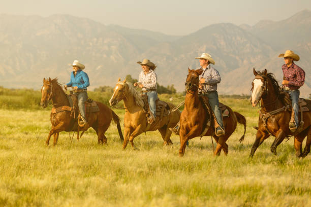 istock A Horseback Riding Group in the Utah Country 858766576
