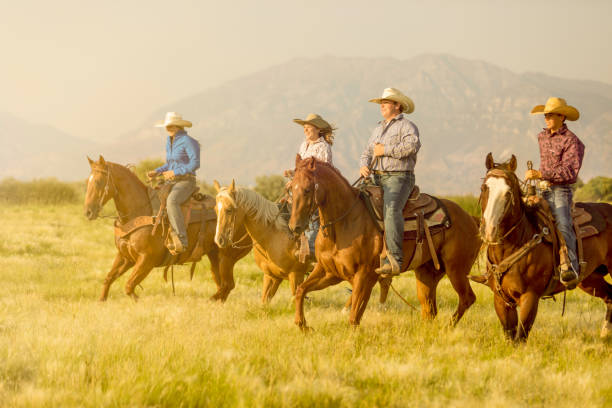 istock A Horseback Riding Group in the Utah Country 858766800