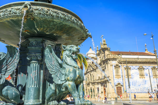 istock Fountain of Lions Oporto 858772884