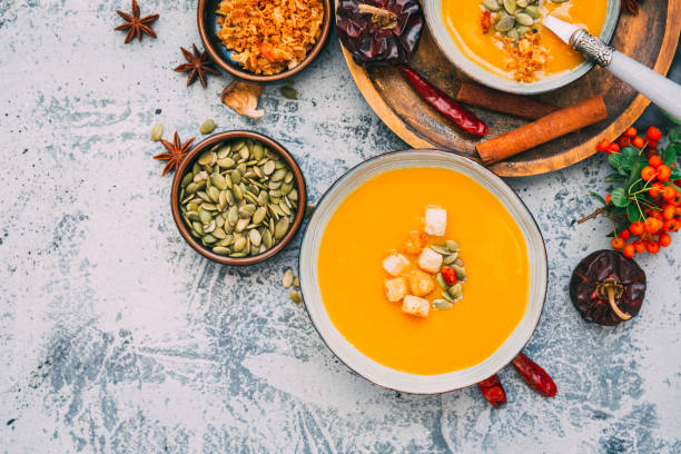 istock Homemade Autumn Butternut Squash Soup 858773728