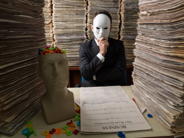 istock Adult Man Obscuring His Face Wit A White Mask In Media Library 858794326
