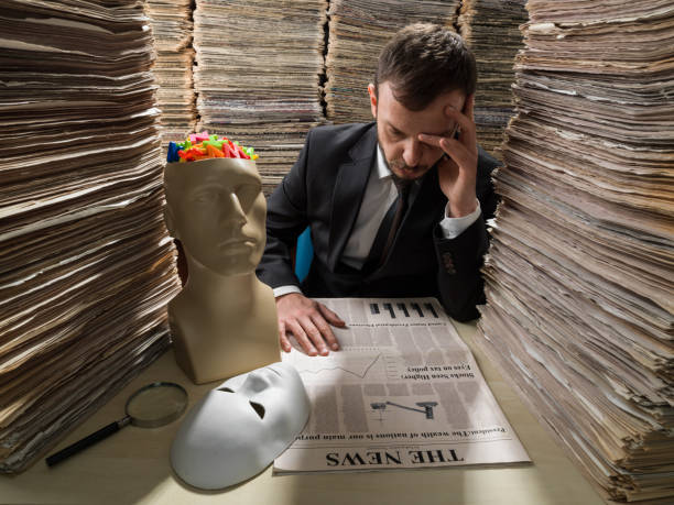istock Media Consultant Making Research In Classic Media Library 858794526