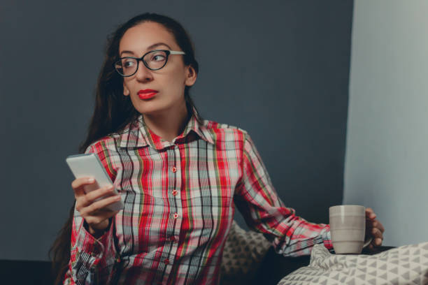 istock Young woman at home 858797694