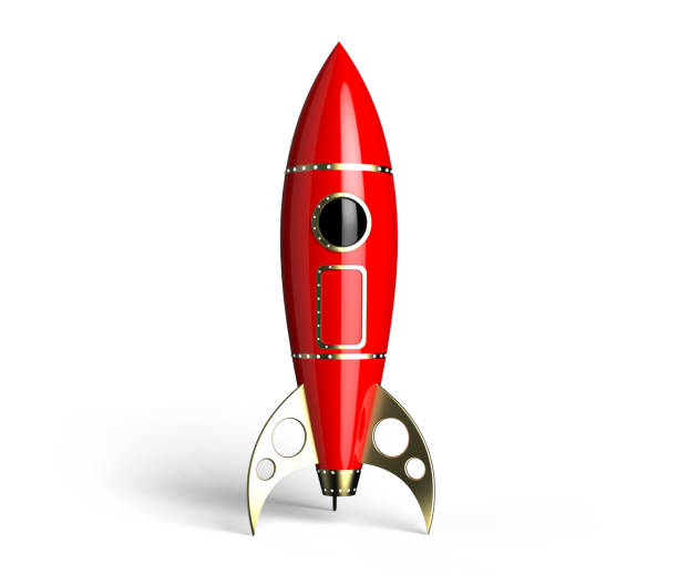 Red Rocket stock photo