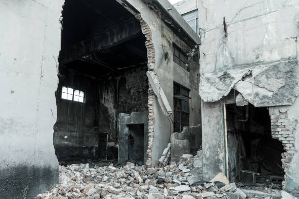 istock old factory buildings destroyed 858814216