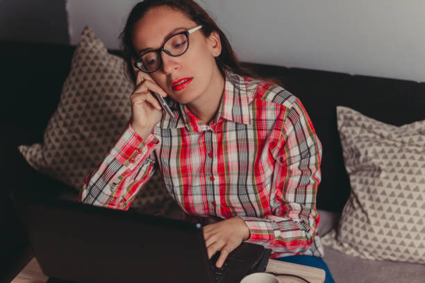istock Working woman at home 858814666