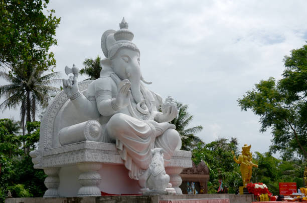 ganesh. - god bali security guard macro foto e immagini stock