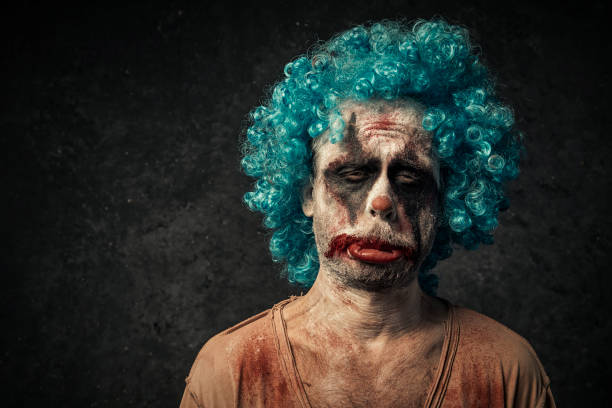 istock Angry Halloween Clown 858819544