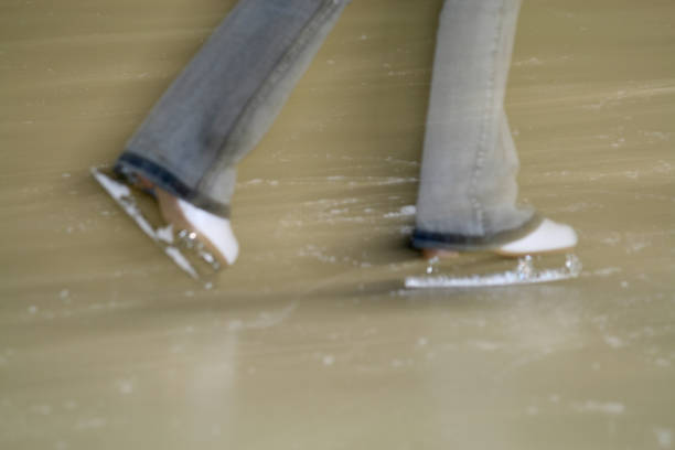 istock Blurred motion of a skater 858819866