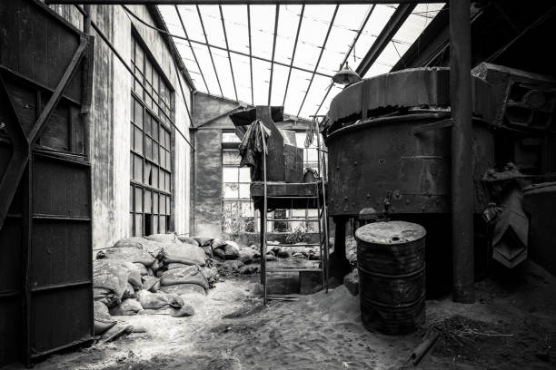 istock old factory buildings destroyed 858827316