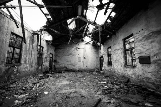 istock old factory buildings destroyed 858829932