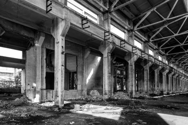 istock old factory buildings destroyed 858839596