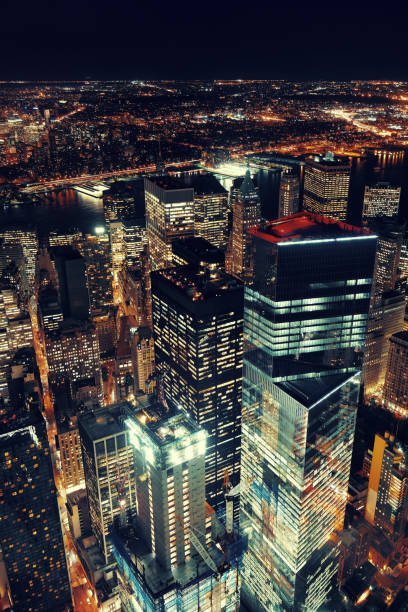 istock New York City downtown at night 858875174