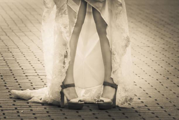 woman in white dress