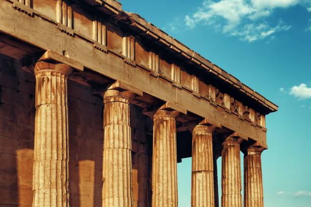 istock Temple of Hephaestus closeup 858884618