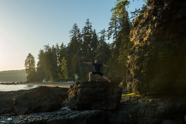 istock Solitutude and relaxation through yoga 858888306