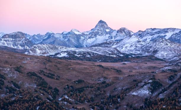 istock Banff National Park Autumn Sunset Landscape 858891816