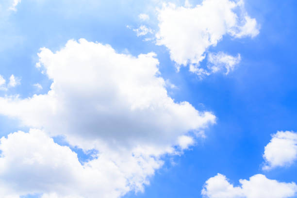 istock White cloud with blue sky in the morning. 858895516
