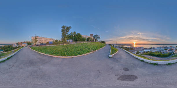 istock Spherical panorama of Nizhniy Novgorod 858898328