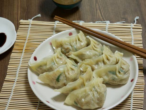 istock Asian food, dumplings 858913518