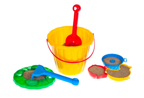 istock Toys in the sand 858917916