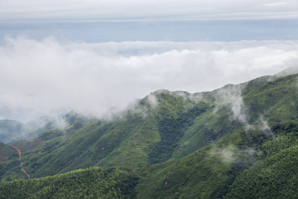 istock clouds over the moutain near rain storm 858940854