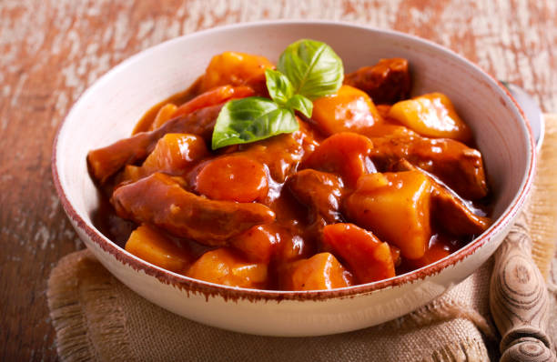 istock Veal, potato and carrot stew 858945926